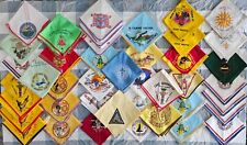 Huge Lot of 42 Boy Scout BSA Neckerchiefs Philmont, OA, Camp, Council, Troop etc for sale  Shipping to South Africa