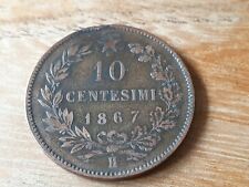 Italy centesimi 1867 for sale  PORTSMOUTH