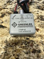Greenlee tempo communications for sale  Shipping to Ireland