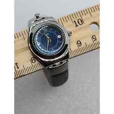 Reloj suizo Swatch IRONY 2007 esfera gemada azul malla milanés liberación rápida banda segunda mano  Embacar hacia Argentina