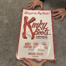 Kinky boots musical for sale  LONDON