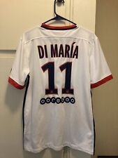 Camiseta PSG Paris Saint Germain #11 Angel Di Maria Original M 2015/2016, usado segunda mano  Embacar hacia Argentina