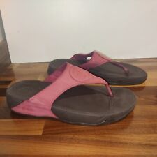Fitflop burgundy leather for sale  CORBY
