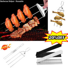 Metal bbq skewers for sale  Shipping to Ireland