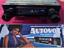 Autoradio epoca autovox usato  Roma