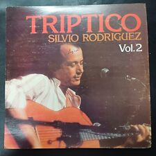 Silvio Rodríguez - Tríptico Vol. 2 - Latín, Nueva Trova, Venezuela, 1985  segunda mano  Embacar hacia Argentina