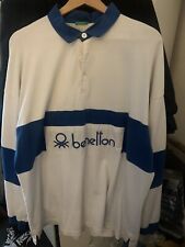Benetton rugby shirt for sale  BARNSLEY