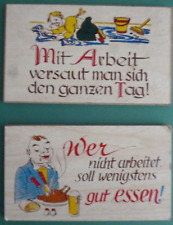 Spruch tafeln schilder gebraucht kaufen  Gundelsheim