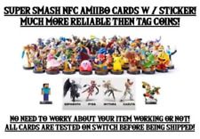 Usado, Tarjetas amiibo NFC de Nintendo Super Smash Bros Ultimate (sin figuras) segunda mano  Embacar hacia Argentina