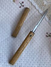Katana Samurai Sword Blade Letter Opener Sawback Knife Miniature, used for sale  Shipping to South Africa