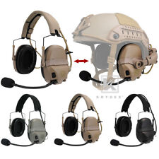 KRYDEX FCS AMP fone de ouvido tático captador redução de ruído fone de ouvido para capacete de tiro comprar usado  Enviando para Brazil