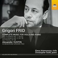 Grigori Frid - Complete Music For Viola & Piano Artamonova Guild CD 15 Tracks comprar usado  Enviando para Brazil