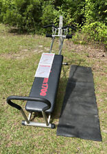 Chuck Norris Total Gym 1700  with wing bar, Pilates Toe Bar, Manual & More! for sale  Emporia