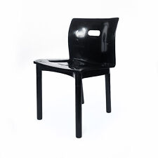 Vintage black chair d'occasion  Expédié en Belgium