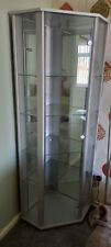 Glass corner display for sale  RHYL