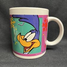 Caneca xícara de chá café Road Runner Looney Tunes Warner Bros. vintage 1996 10 oz comprar usado  Enviando para Brazil