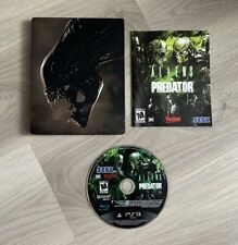 Aliens vs. Predator Hunter Edition Steelbook (Sony PlayStation 3, 2010) PS3 EN CAJA segunda mano  Embacar hacia Mexico