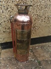 ANTIQUE EMPIRE BRASS FIRE EXTINGUISHER for sale  Shipping to South Africa