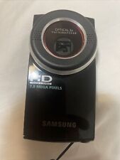 Samsung HMX-U20 Camcorder HD 7.8 Mega Pixels -  Black - Tested for sale  Shipping to South Africa