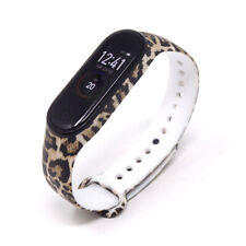 Usado, Pulseira de relógio pulseira de silicone leopardo pulso para Xiaomi Mi Band 6 5 4 3 comprar usado  Enviando para Brazil