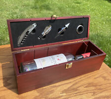 Wooden wine box for sale  Hugo