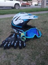 Dirtbike helmet goggles for sale  Saint George