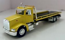 SpecCast Yellow Peterbilt Rollback Flatbed Tow Truck 1/64 Diecast for sale  Shipping to South Africa