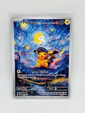 Tarjeta de Van Gogh de Pokémon Pikachu Luna Bañándose con la Noche Estrellada segunda mano  Embacar hacia Argentina