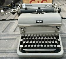 Máquina de escribir Royal KMG manual vintage retro gris años 50 segunda mano  Embacar hacia Mexico