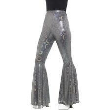 Silver flared trousers for sale  TIPTON