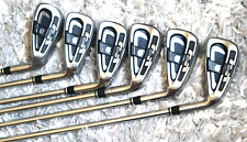 WILSON STAFF C19 CONTROL IRONS STEPLESS 105 REG  STEEL SHAFT WILSON GRIPS R/H for sale  Shipping to South Africa
