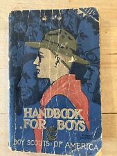 VINTAGE BOY SCOUT SCOUTING HANDBOOK FOR BOYS 1936 BSA for sale  Shipping to South Africa