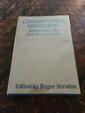 Conservative thoughts essays for sale  Fairfield