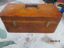 wooden tackle box for sale  New Smyrna Beach
