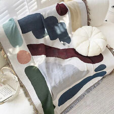 Cobertor de tecido tingido de fio capa de sofá cama cobertores de parede tapeçaria decoração para casa comprar usado  Enviando para Brazil