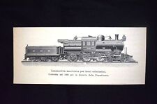 Locomotiva americana per usato  Villarosa