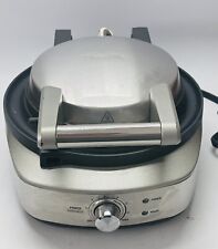 Breville BWM520XL No-Mess Round Waffle Maker Brushed Stainless Steel 7 Settings for sale  Shipping to South Africa
