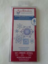 Spellbinders snowflake pendant for sale  CROWTHORNE