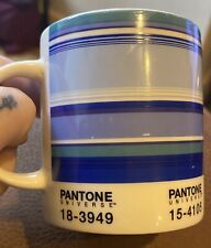Pantone striped mug for sale  PENRHYNDEUDRAETH