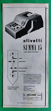 Olivetti summa pubblicità usato  Castelfidardo