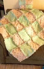 Baby rag quilt for sale  Procious