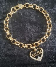 Gold mum bracelet for sale  BRISTOL