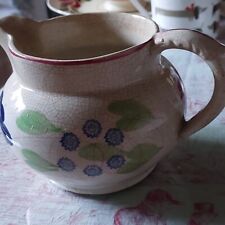 Spongeware aged jug for sale  STOURBRIDGE