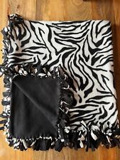large zebra pattern blanket for sale  Parkesburg
