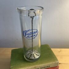 Vintage glass ovaltine for sale  LONDON