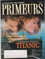 Revista Titanic Leonardo Dicaprio KATE WINSLET Primeurs 1999 comprar usado  Enviando para Brazil