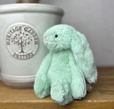Jellycat Bashful Mint Bunny - Small Mint Bunny - Bashful Bunny Light Green, used for sale  Shipping to South Africa