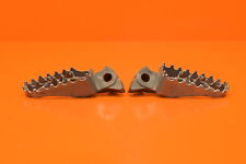 01-18 YAMAHA YZ250F YZ450F WR250F WR450F OEM TITANIUM FOOT RESTS PEGS FOOTPEGS, used for sale  Shipping to South Africa