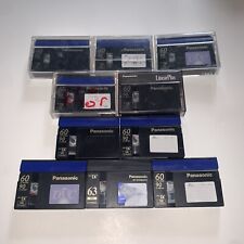 Usado, (10) Casetes de cintas de video usadas Mini DV MiniDV HDV Panasonic de 60 minutos segunda mano  Embacar hacia Argentina