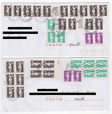 Obliterated stamps marianne d'occasion  Expédié en Belgium